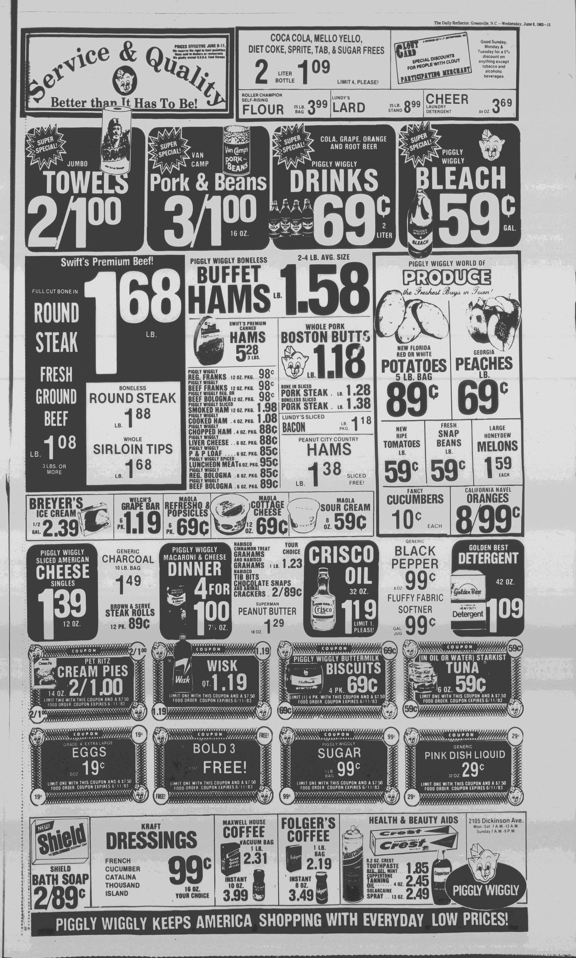 Daily Reflector, June 8, 1983 - ECU Digital Collections