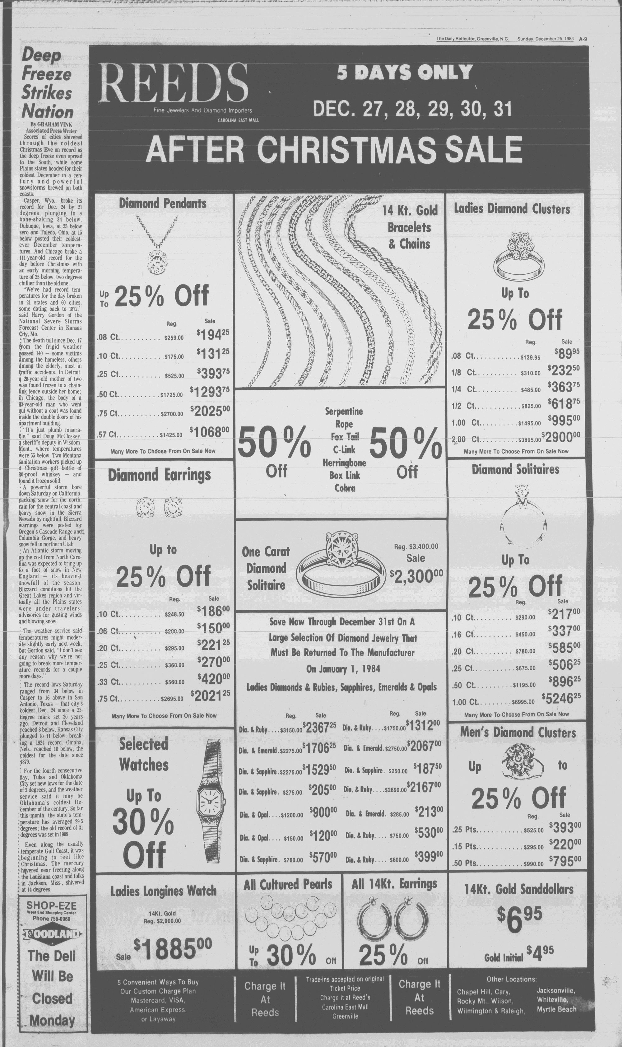 Daily Reflector, December 25, 1983 - ECU Digital Collections