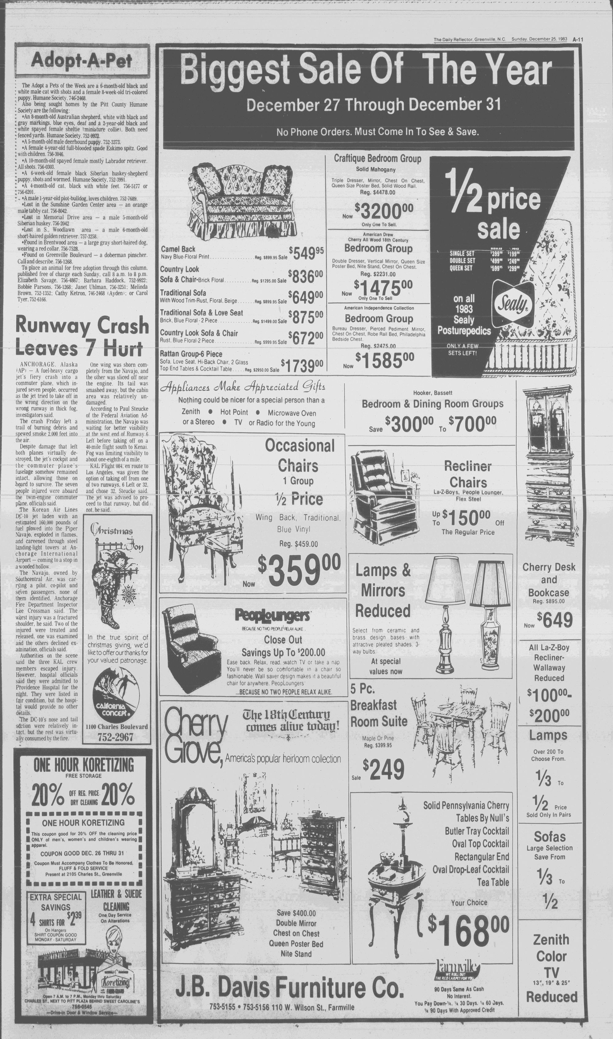 Daily Reflector, December 25, 1983 - ECU Digital Collections