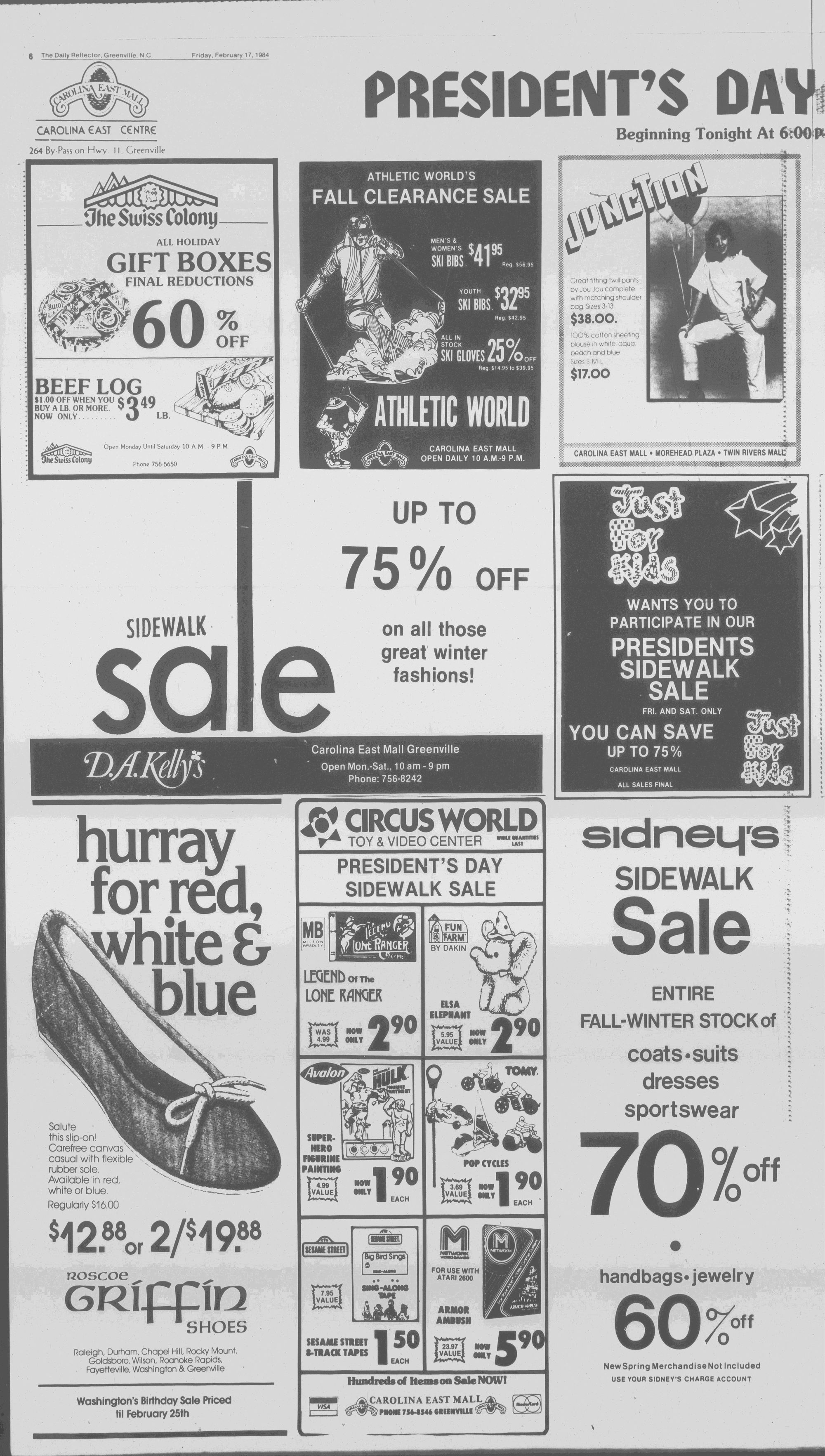 Daily Reflector, February 17, 1984 - ECU Digital Collections