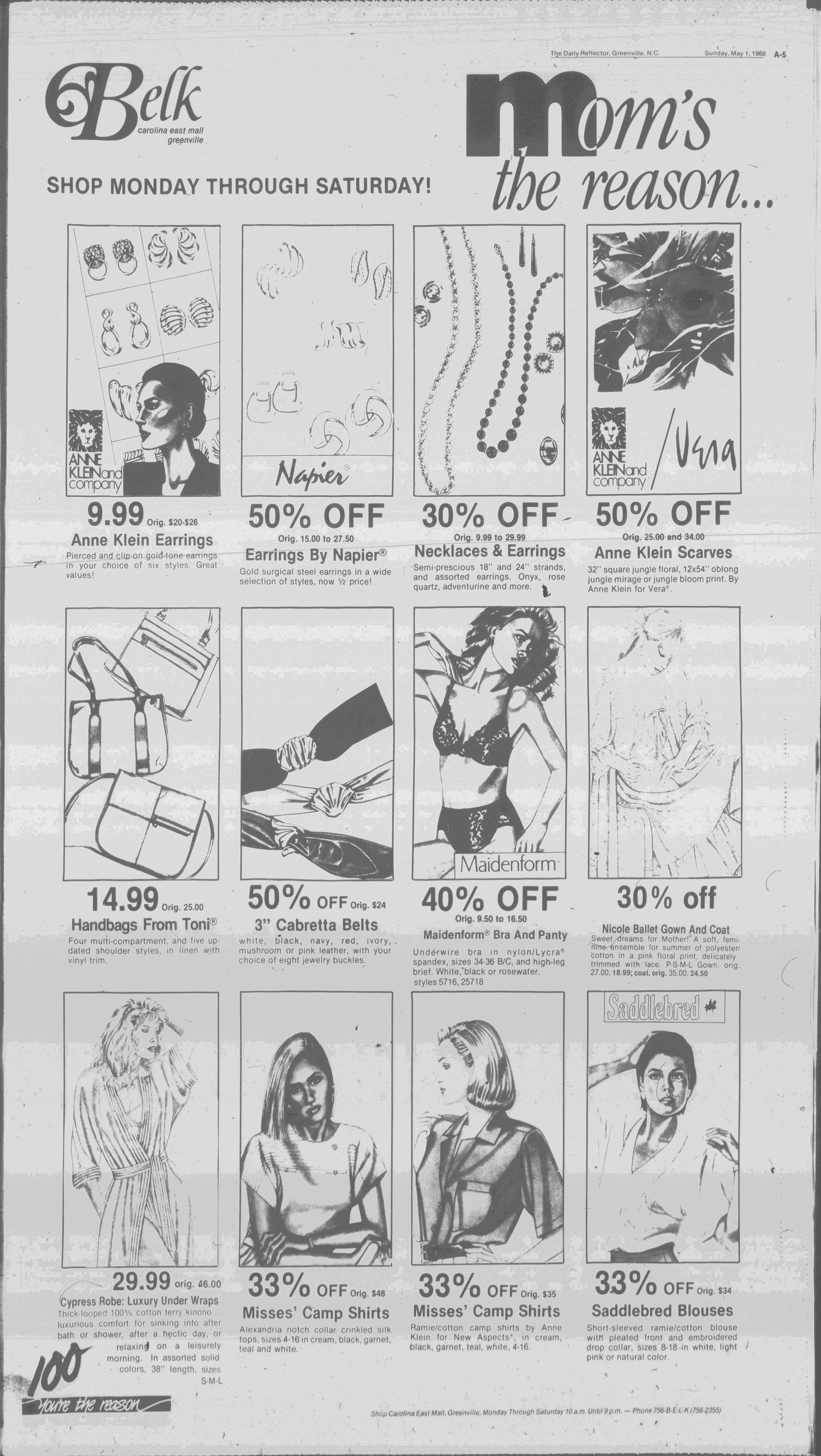 Daily Reflector, May 1, 1988 - ECU Digital Collections