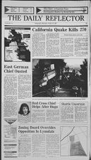 Daily Reflector, October 18, 1989