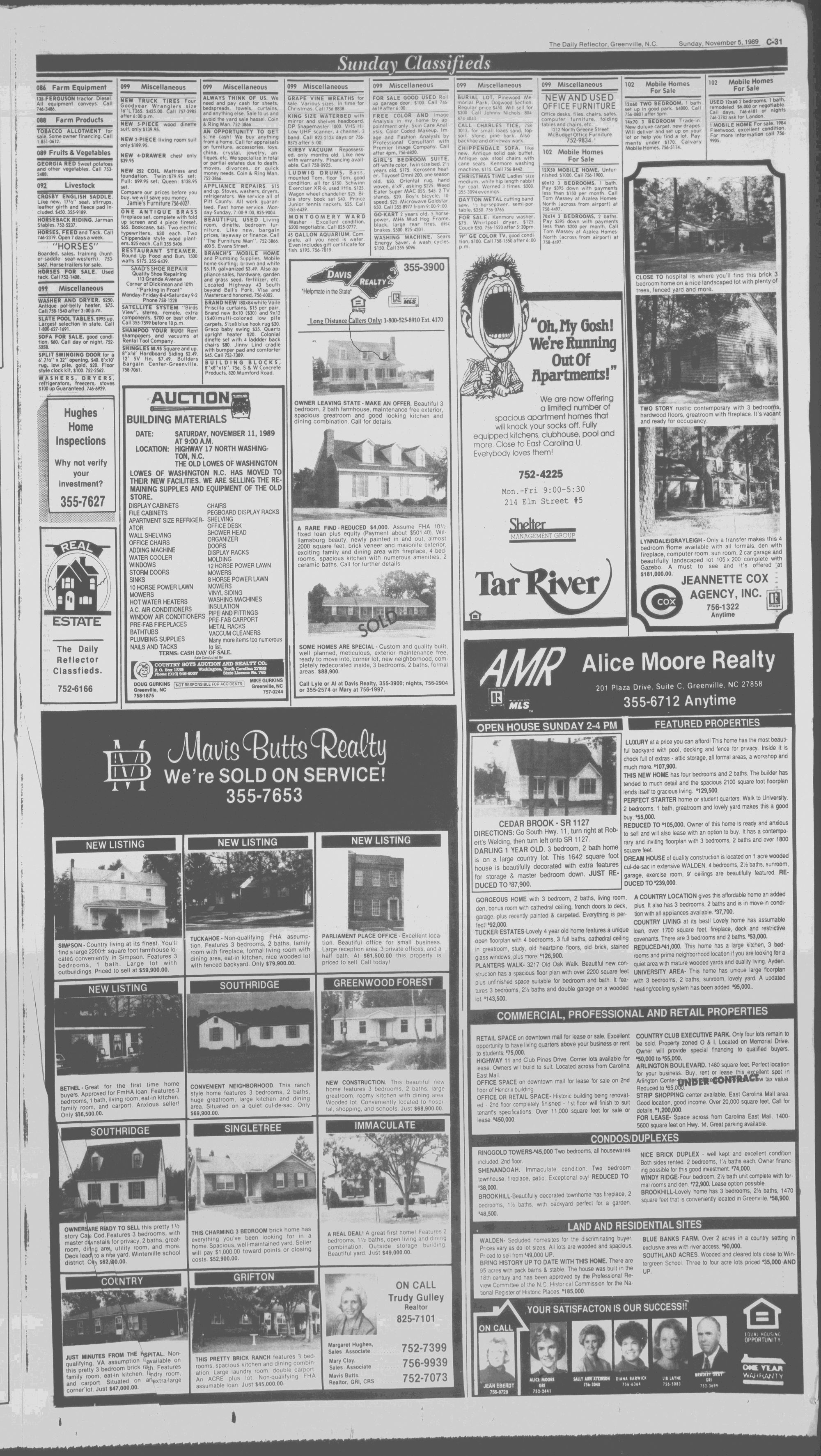 Daily Reflector, November 5, 1989 - ECU Digital Collections Daily Reflector, November 5, 1989 - ECU Digital Collections